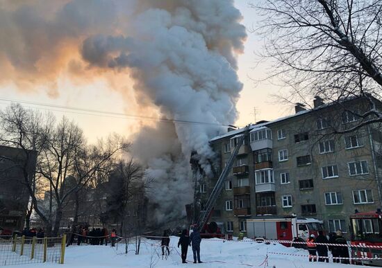 Russia Gas Explosion