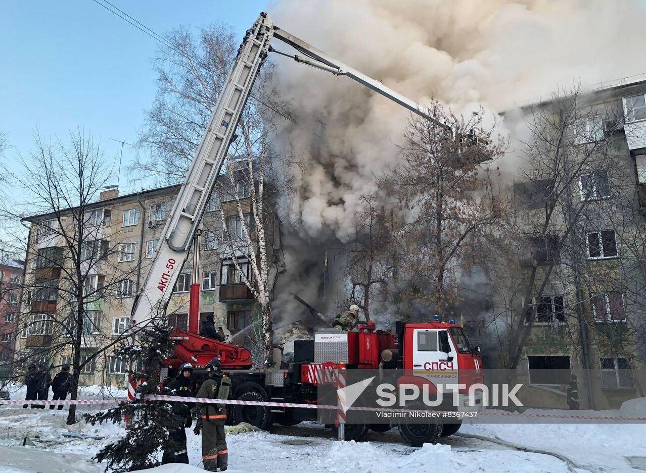 Russia Gas Explosion