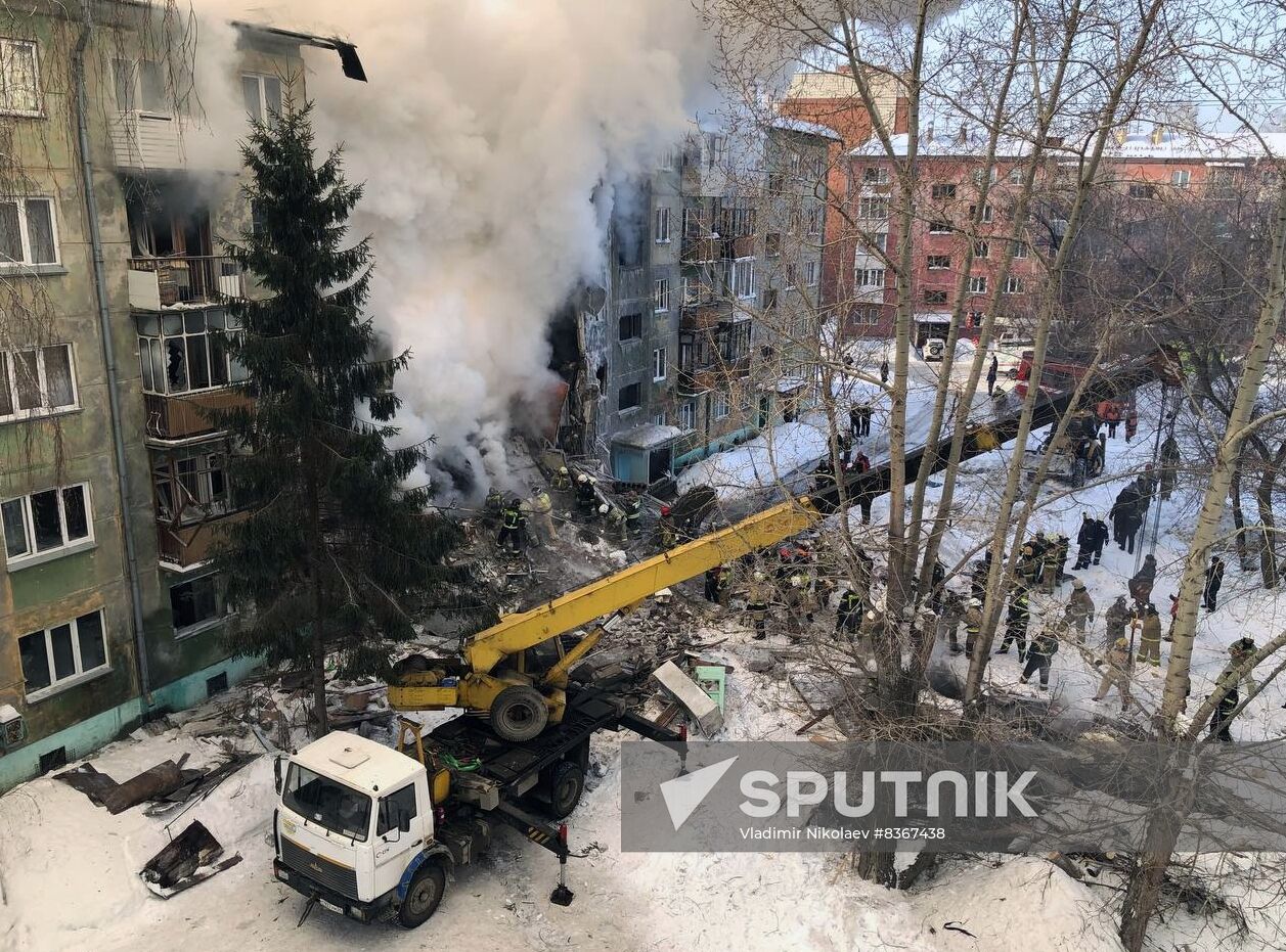 Russia Gas Explosion