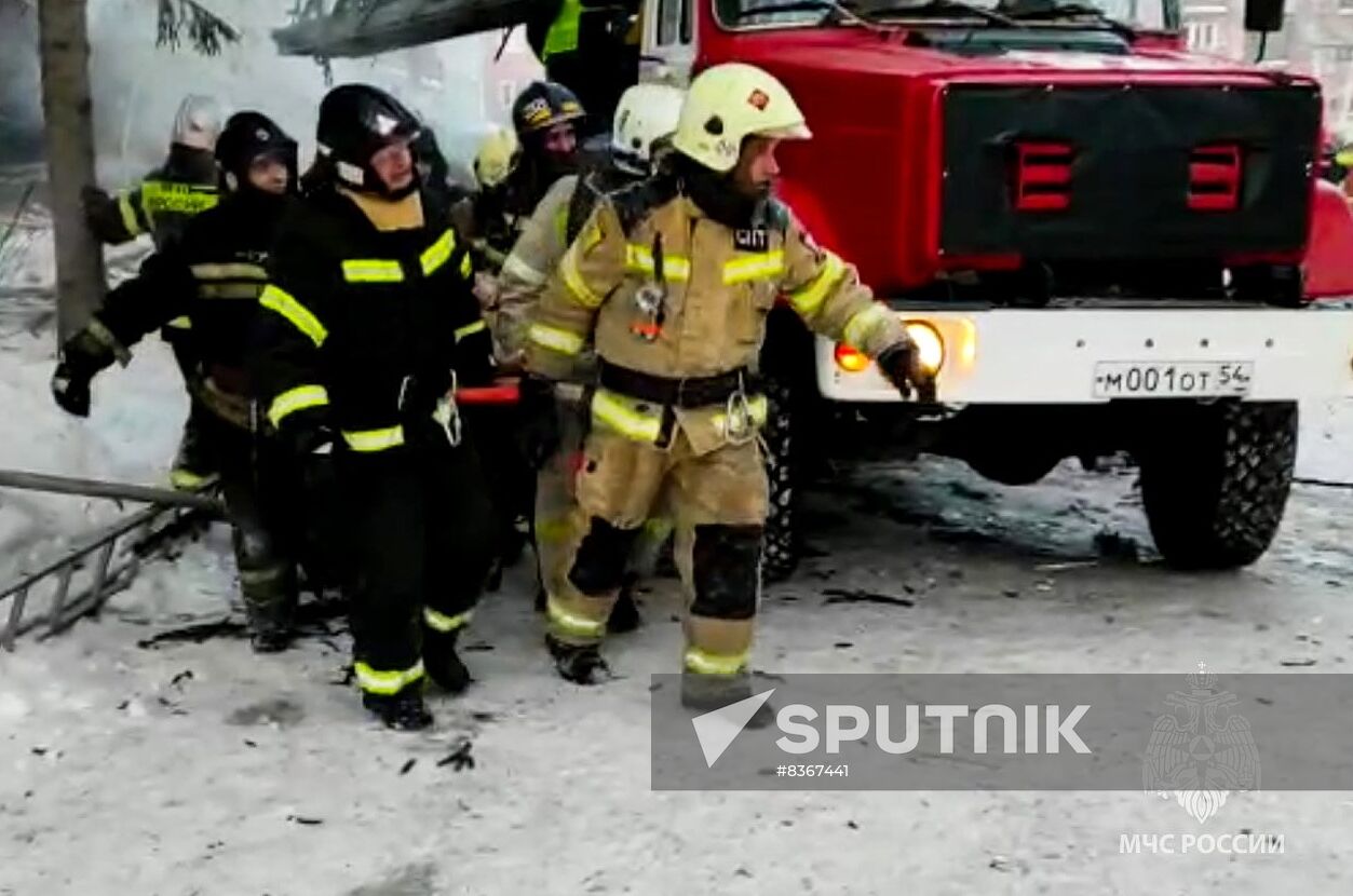 Russia Gas Explosion