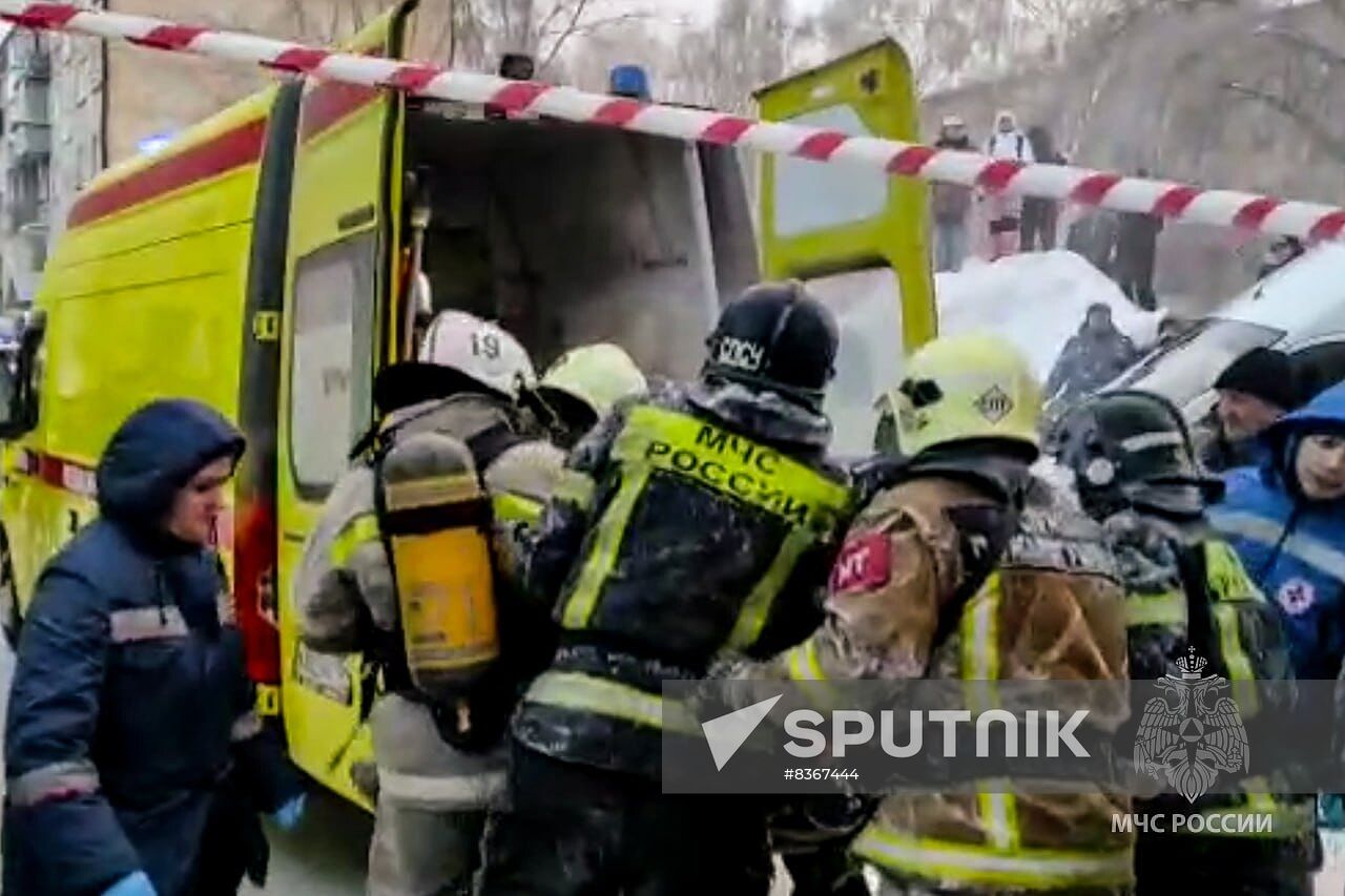 Russia Gas Explosion