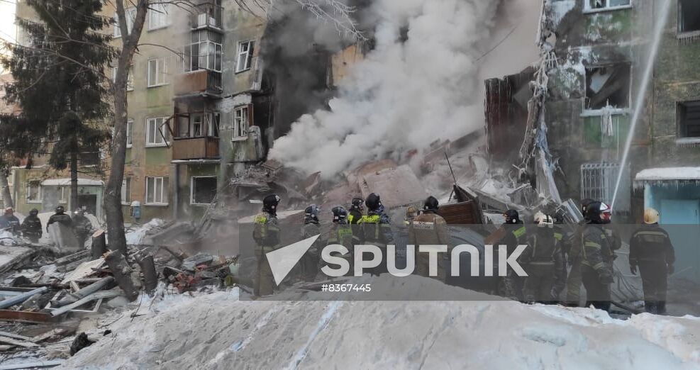 Russia Gas Explosion