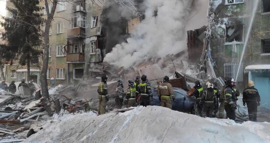 Russia Gas Explosion