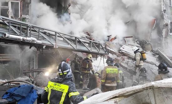 Russia Gas Explosion