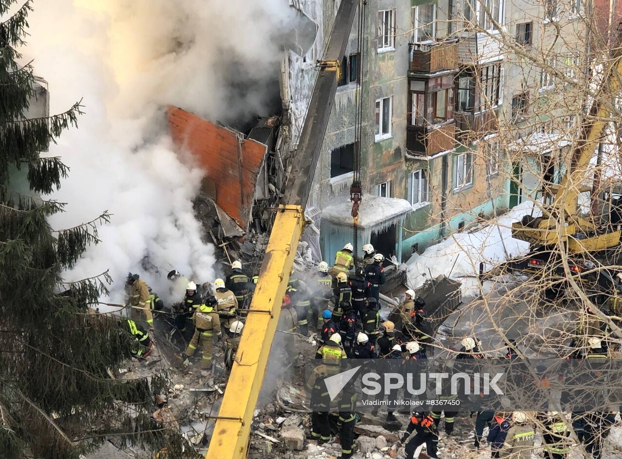 Russia Gas Explosion
