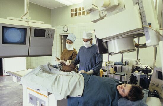 Scientist/X-Ray radiologist Joseph Rabkin