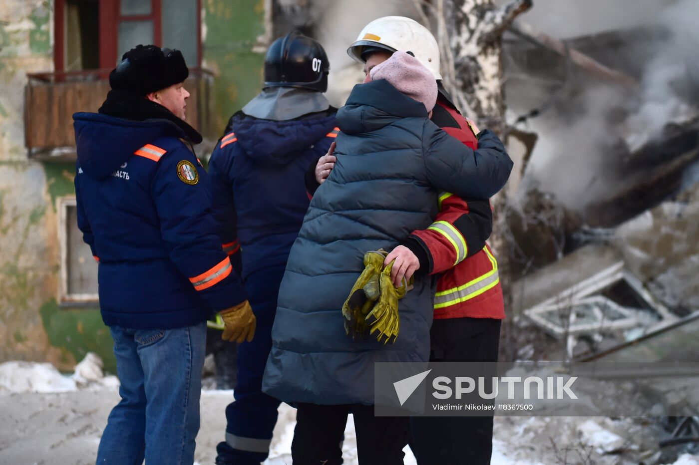Russia Gas Explosion