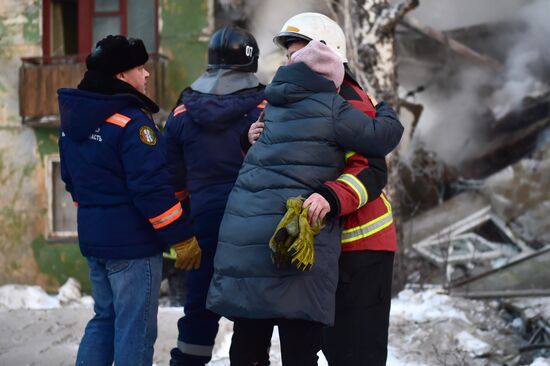 Russia Gas Explosion