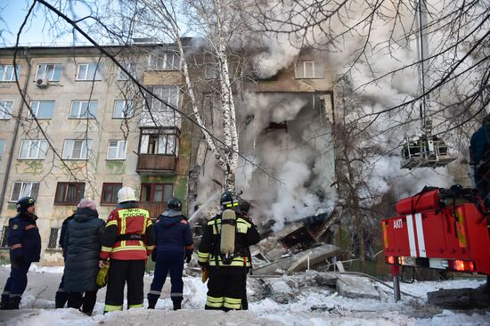 Russia Gas Explosion