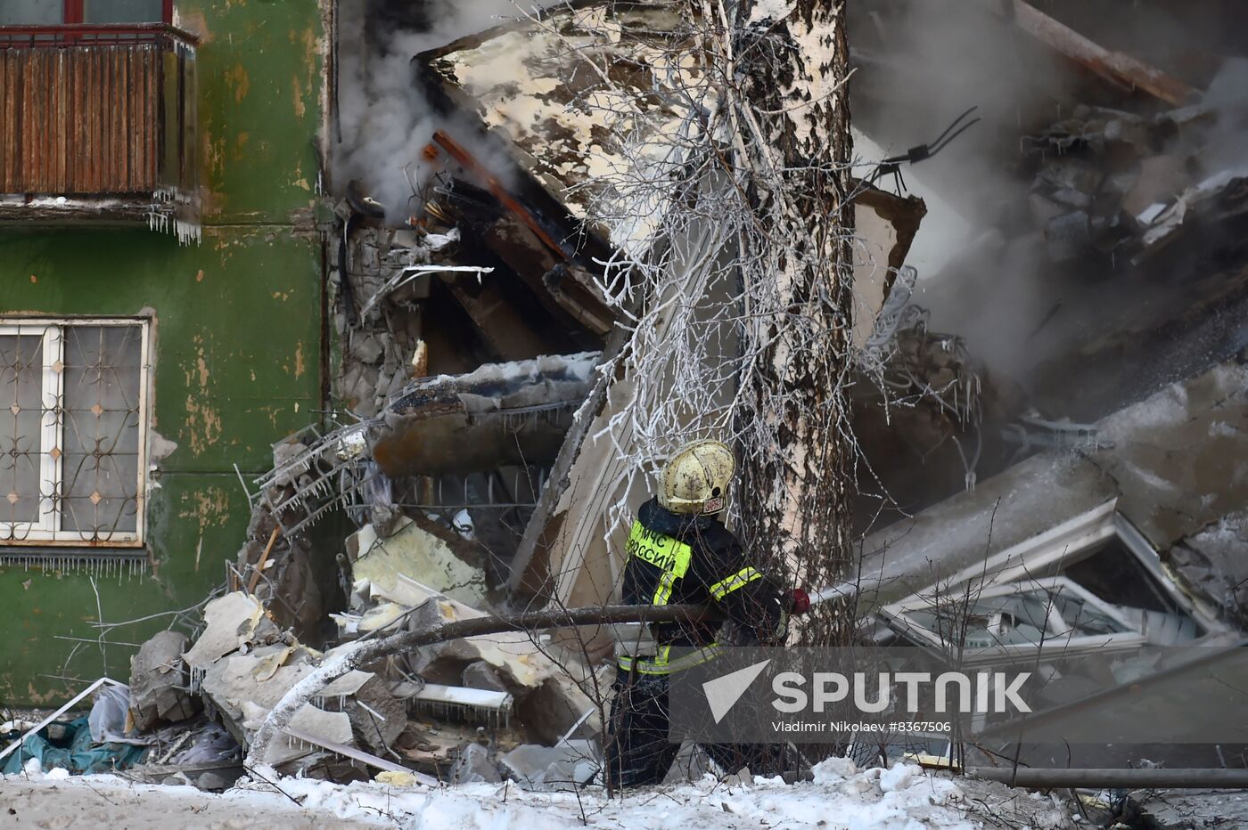 Russia Gas Explosion