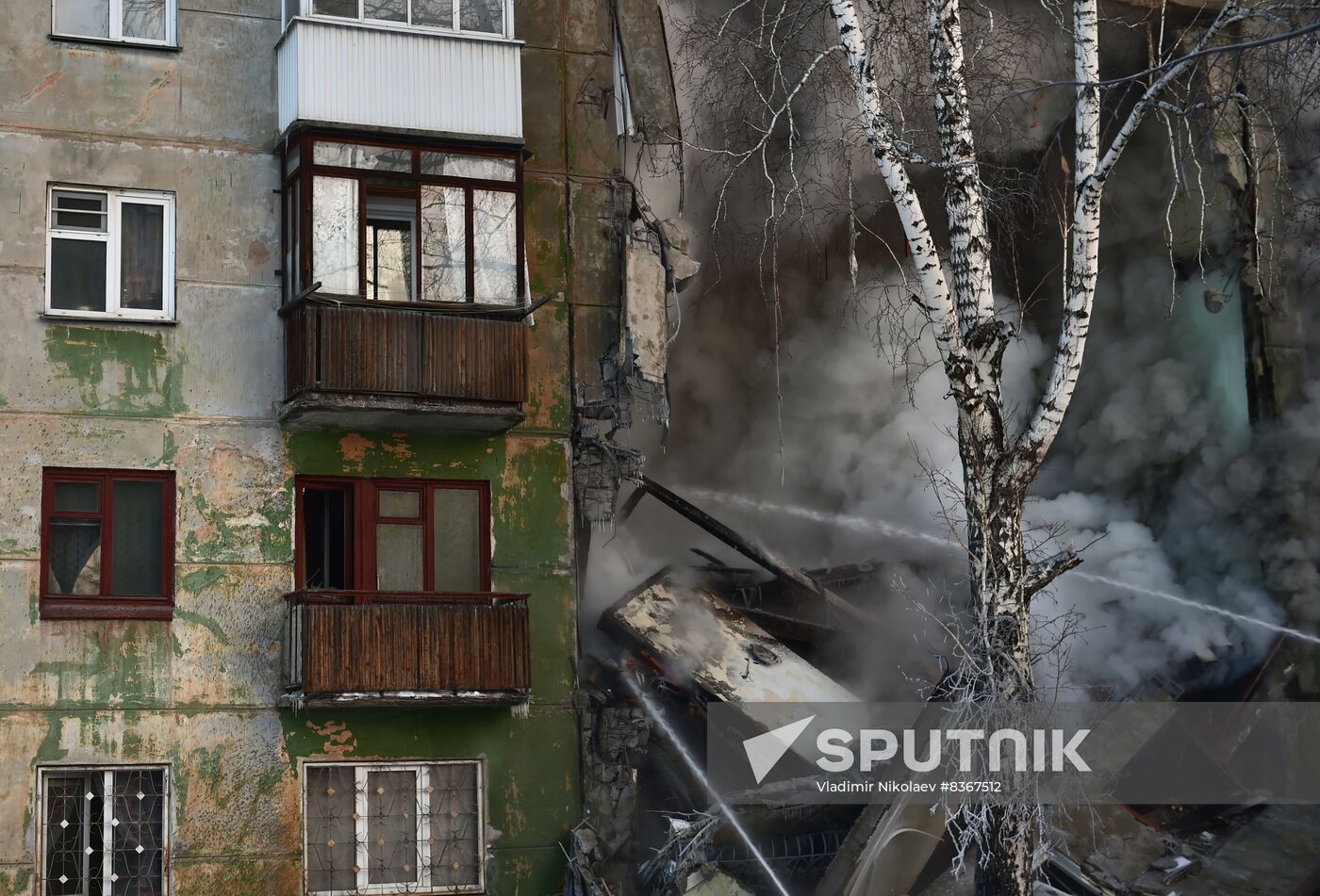 Russia Gas Explosion