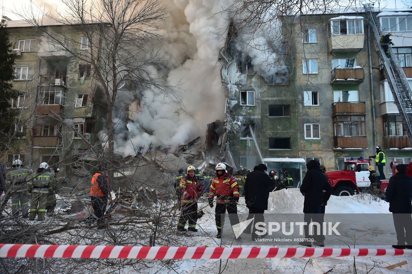 Russia Gas Explosion