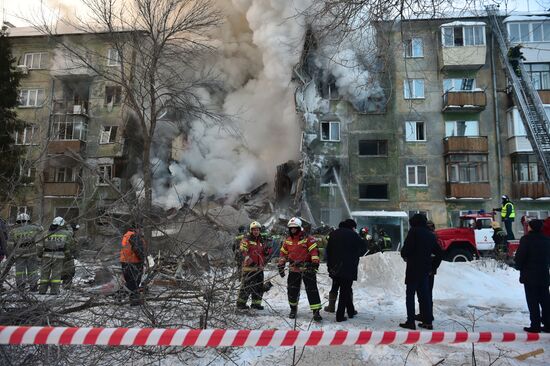 Russia Gas Explosion