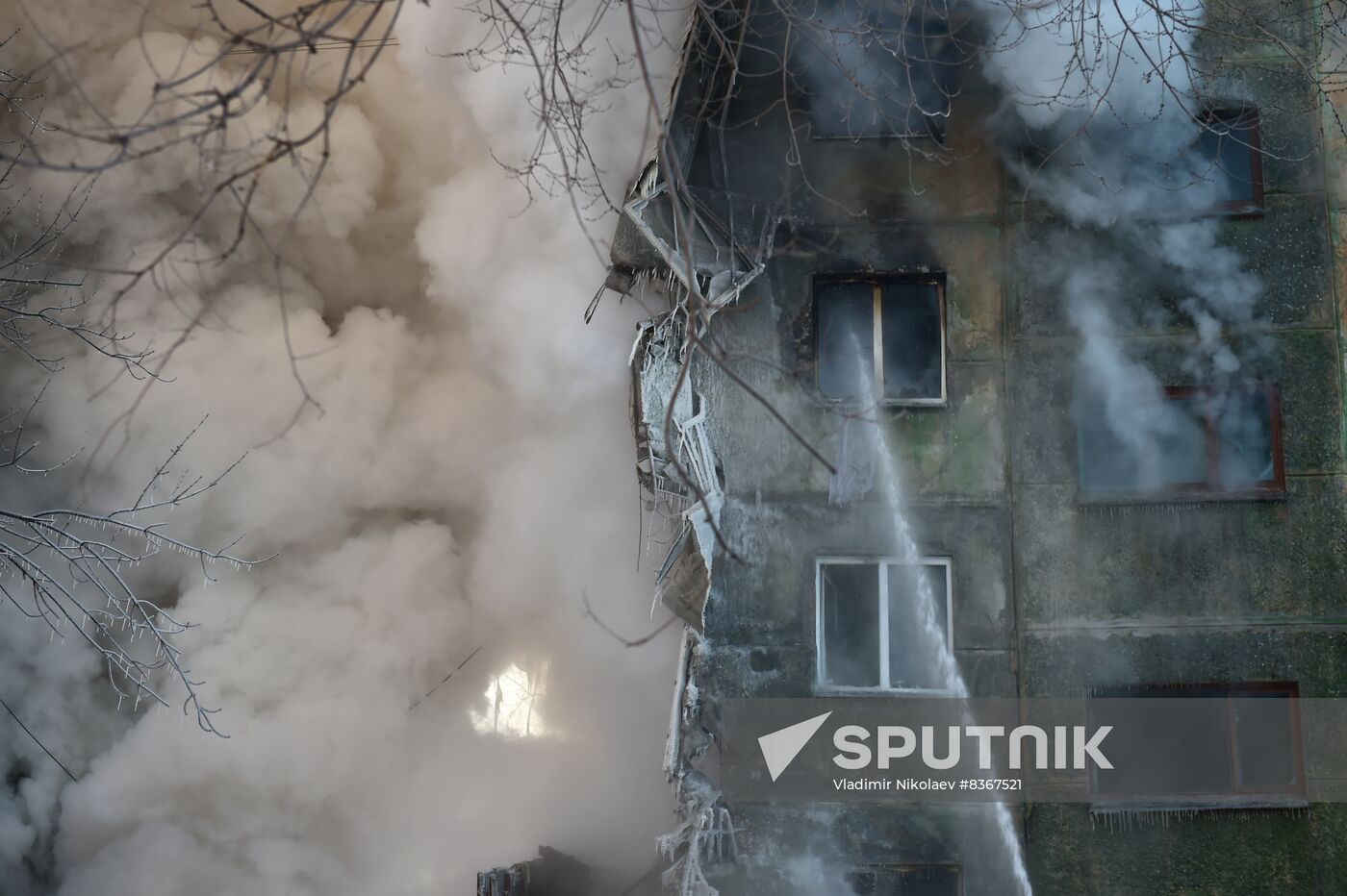 Russia Gas Explosion
