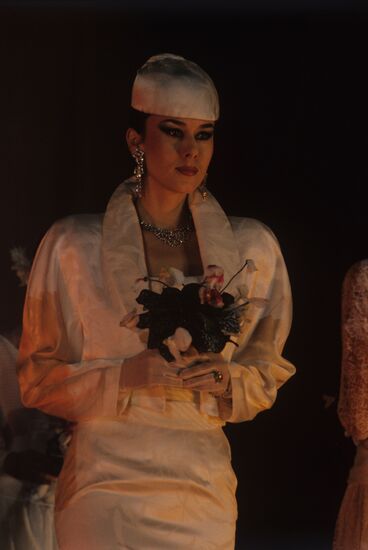 First nationwide fashion show, Fashion-87, in Moscow