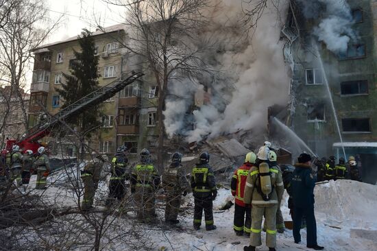 Russia Gas Explosion