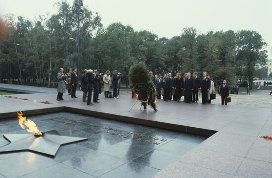 Delegation of Federal Republic of Germany visits USSR