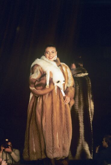 First nationwide fashion show, Fashion-87, in Moscow