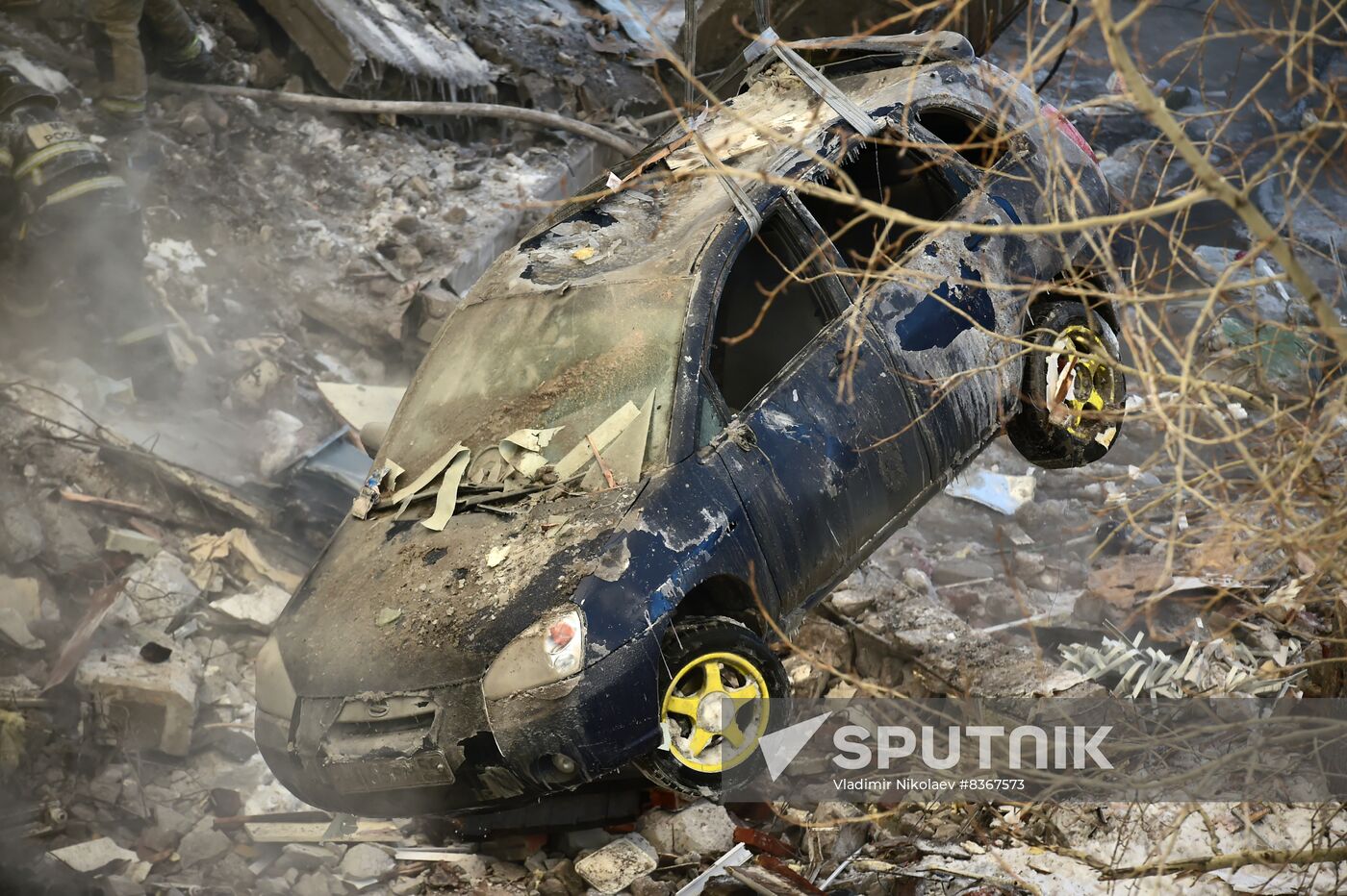 Russia Gas Explosion