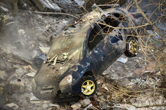 Russia Gas Explosion