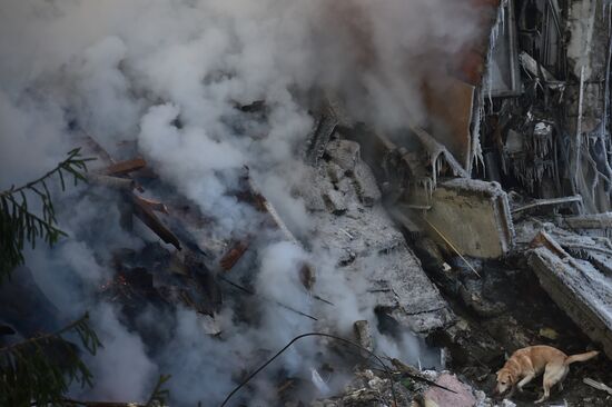 Russia Gas Explosion