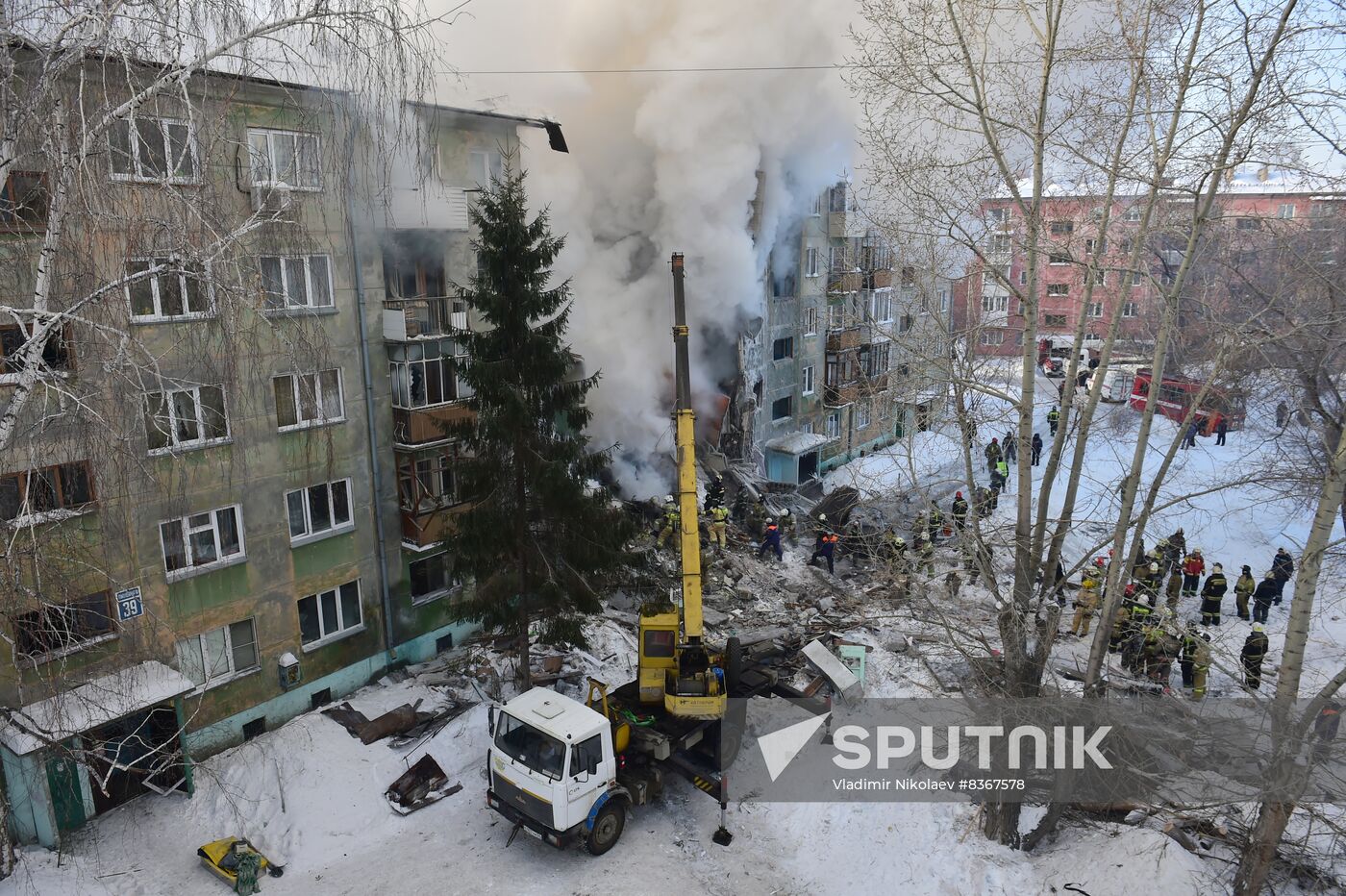 Russia Gas Explosion