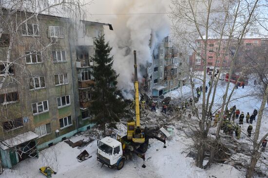 Russia Gas Explosion