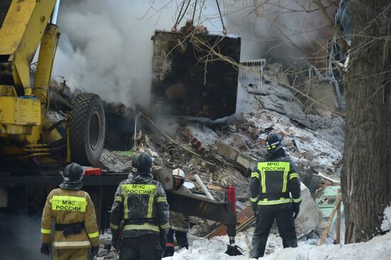 Russia Gas Explosion