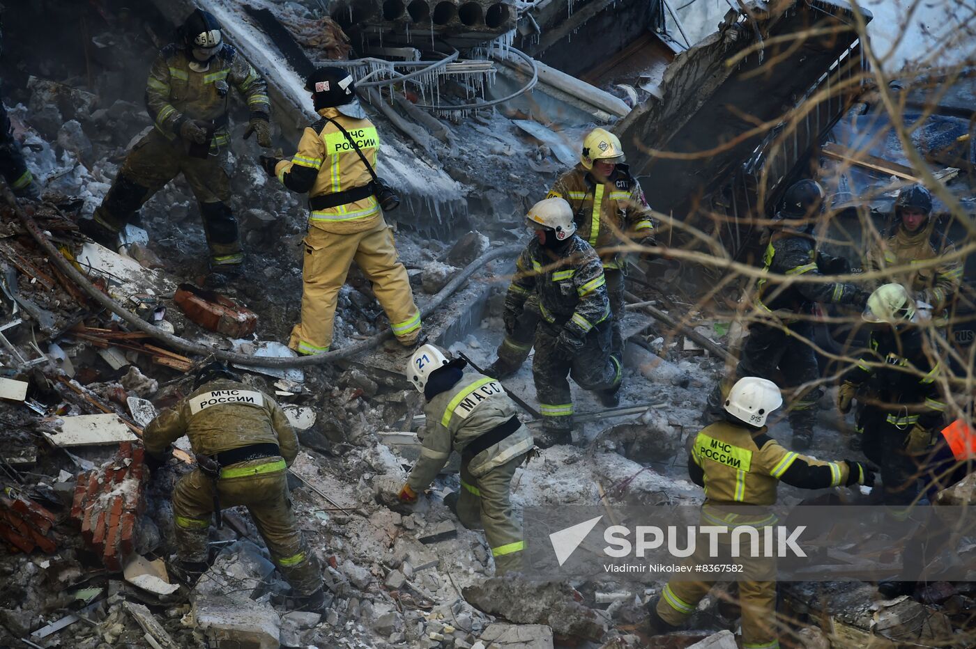 Russia Gas Explosion