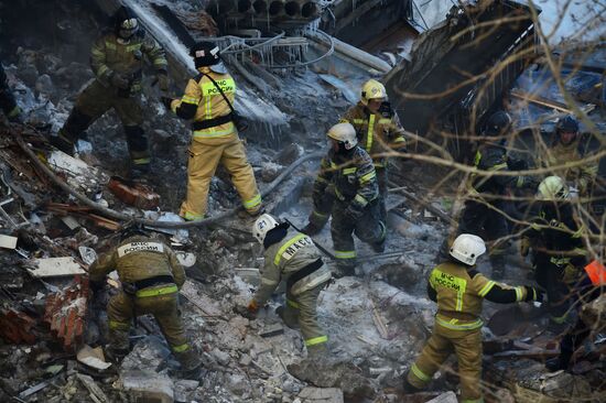 Russia Gas Explosion