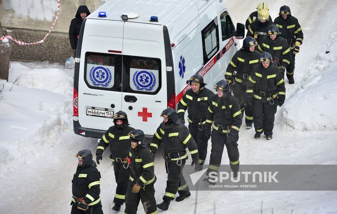 Russia Gas Explosion