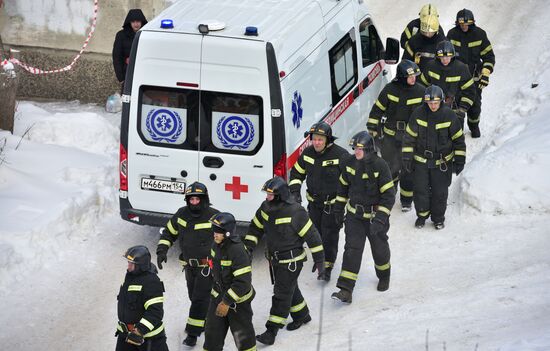 Russia Gas Explosion