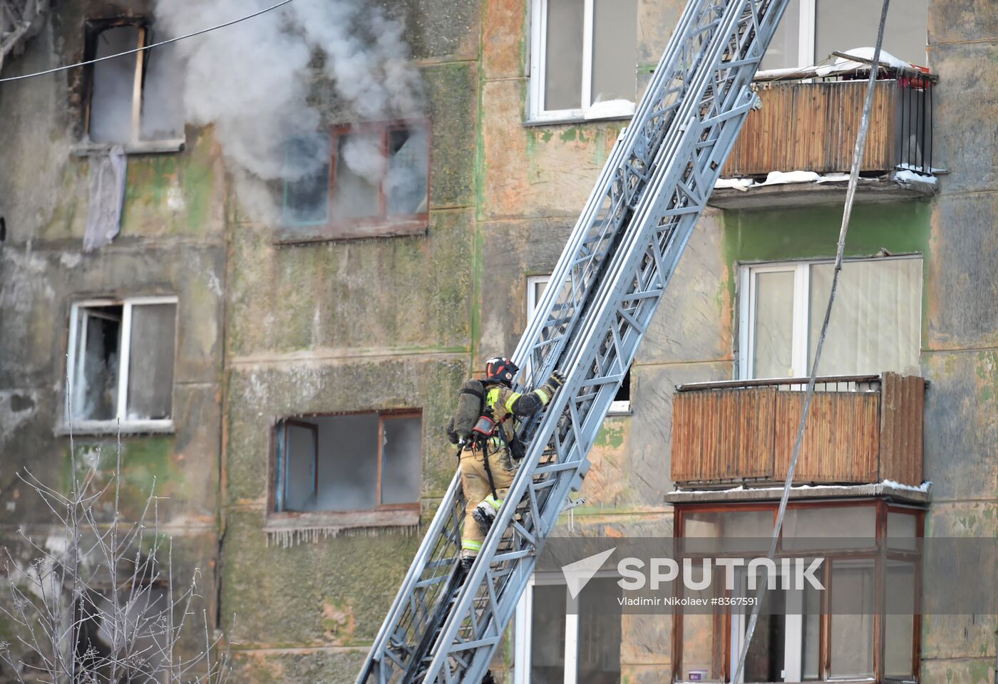 Russia Gas Explosion