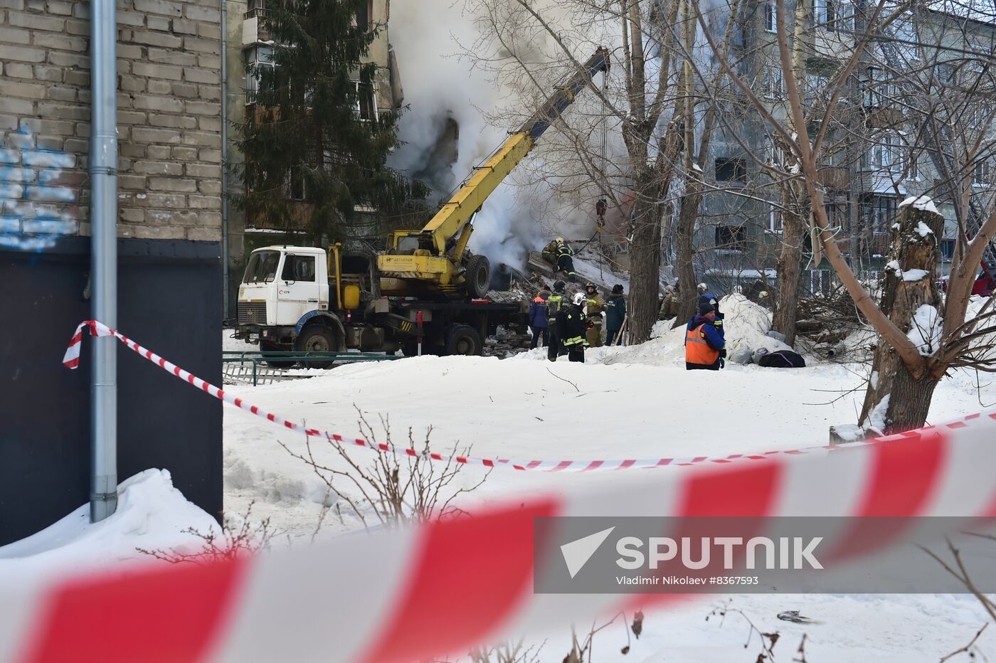 Russia Gas Explosion