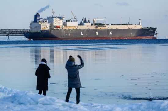 Russia LNG production