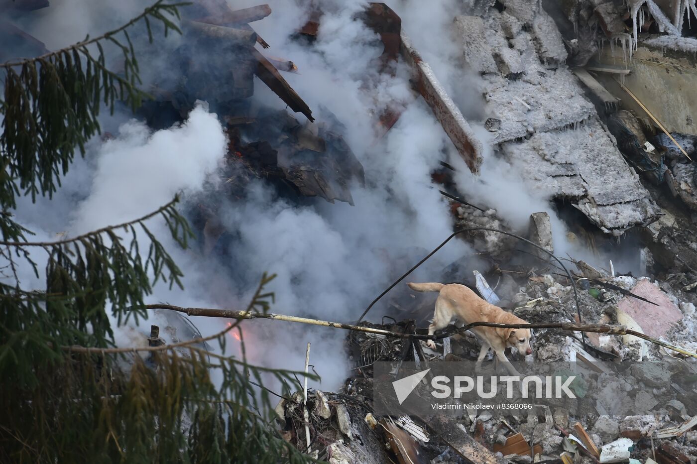 Russia Gas Explosion