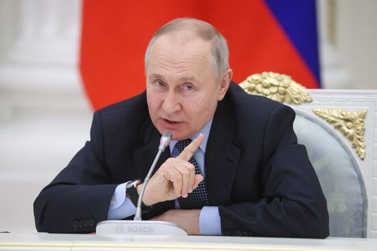 Russia Putin Domestic Civil Aviation Anniversary