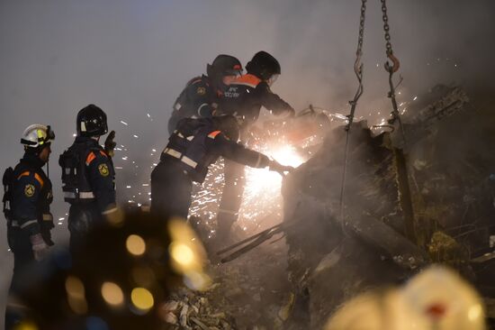 Russia Gas Explosion Aftermath