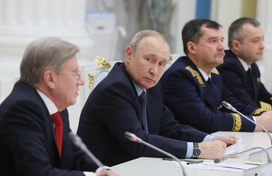 Russia Putin Domestic Civil Aviation Anniversary