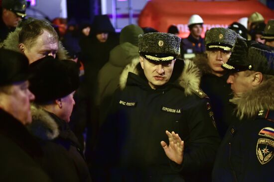 Russia Gas Explosion Aftermath