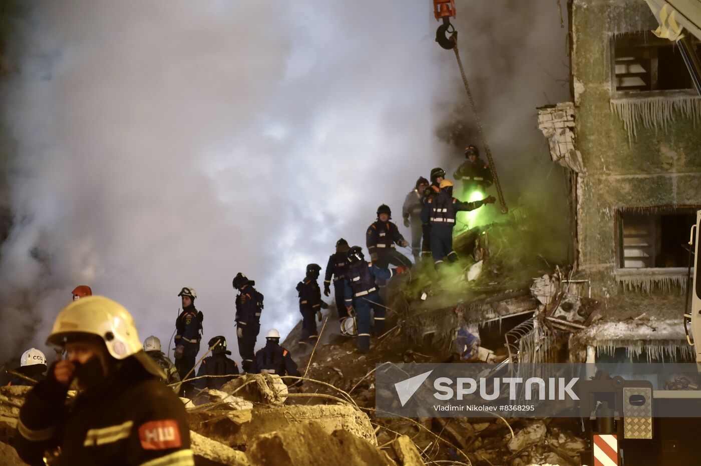 Russia Gas Explosion Aftermath