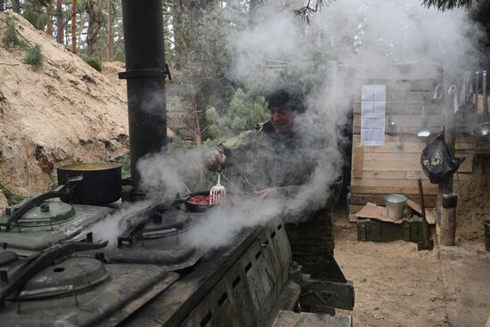Russia Ukraine Military Operation Tank Unit