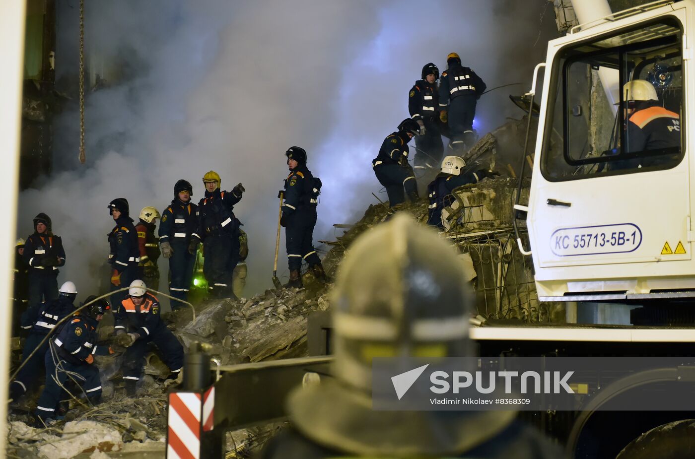 Russia Gas Explosion Aftermath
