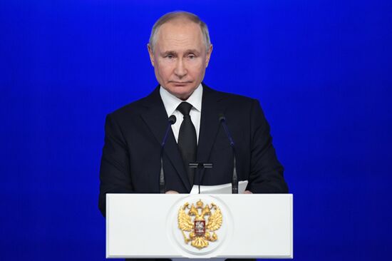 Russia Putin Domestic Civil Aviation Anniversary