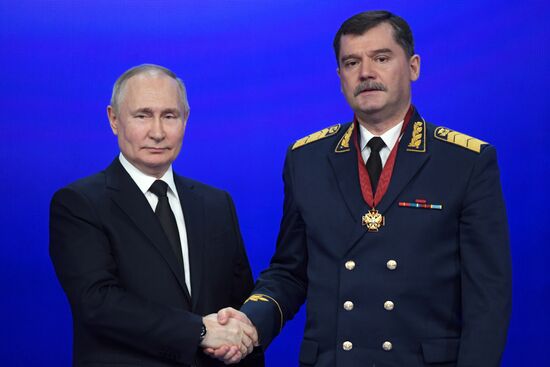 Russia Putin Domestic Civil Aviation Anniversary