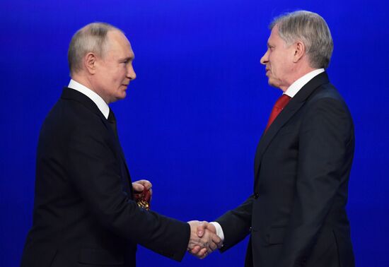 Russia Putin Domestic Civil Aviation Anniversary