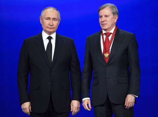 Russia Putin Domestic Civil Aviation Anniversary