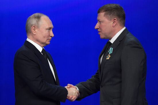 Russia Putin Domestic Civil Aviation Anniversary