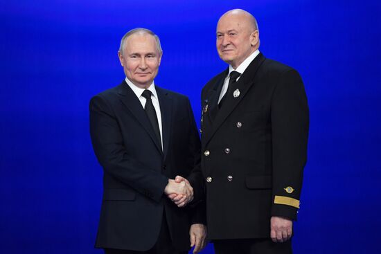 Russia Putin Domestic Civil Aviation Anniversary