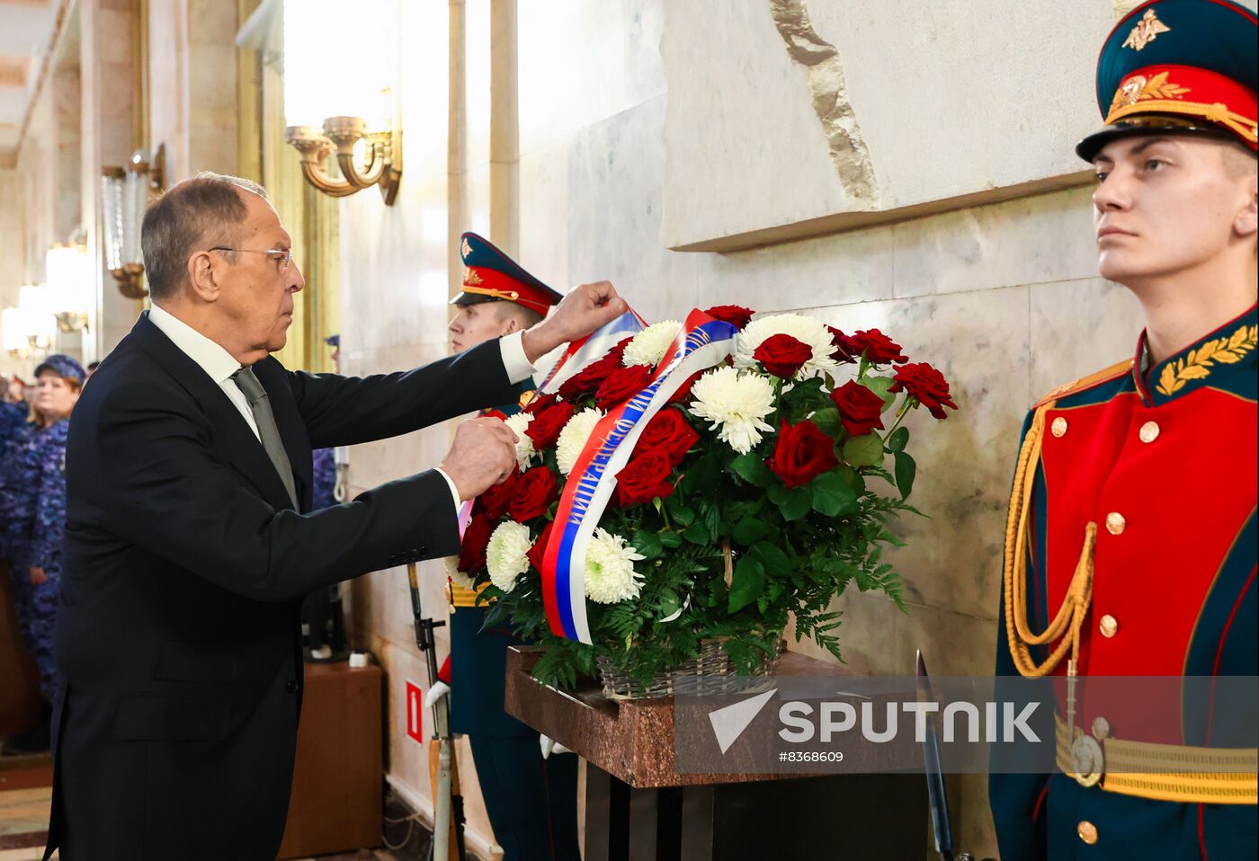 Russia Lavrov Diplomats Commemoration